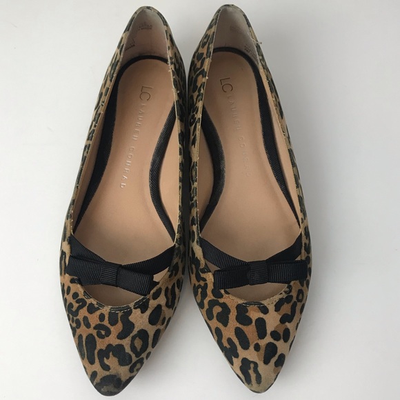 LC Lauren Conrad Shoes - Lauren Conrad Cheetah Pointy Toe Flats